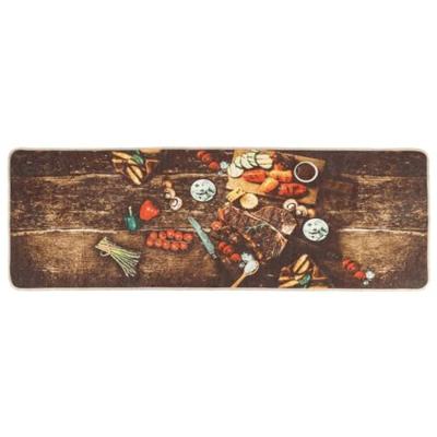 VidaXL Keukenmat wasbaar anti-slip 60x180 cm meerkleurig