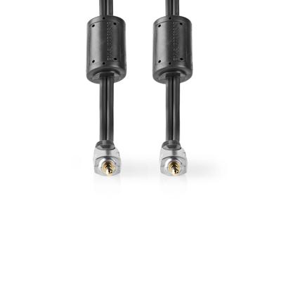 Nedis CAGC22000AT50 Stereo-audiokabel 3,5 Mm Male - 3,5 Mm Male 5,00 M Antraciet