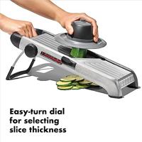 OXO Good Grips Mandoline - Groentesnijder - Keukensnijder - Good Grips - Basis Chef 2.0 Steel - thumbnail