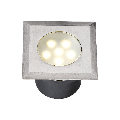 GardenLights Vierkante inbouwspotLeda 12V - 4040601