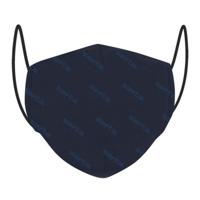 Hygiënisch en herbruikbaar gezichtsmasker gemaakt van stof Safta Volwassen Marineblauw - thumbnail