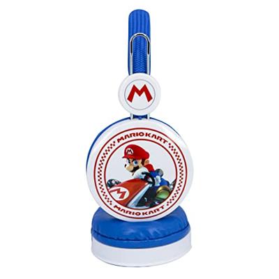 Mario Kart kinderhoofdtelefoon met kabel en volume geschikt voor kinderen