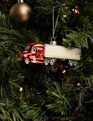 Nordic Light Kerstbal Truck 14 cm