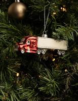 Nordic Light Kerstbal Truck 14 cm - thumbnail