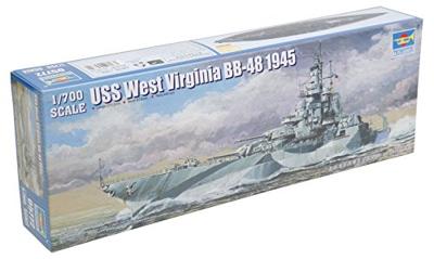 Trumpeter 1/700 USS West Virginia BB-48 1945