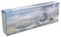 Trumpeter 1/700 USS West Virginia BB-48 1945 - thumbnail