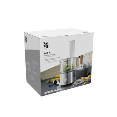 WMF Kult X Foodprocessor 500 W Cromargan, Zwart