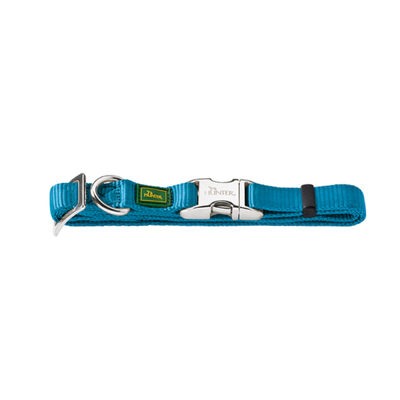 Hondenhalsband Hunter Alu-Strong Turquoise 20 (30-45 cm)