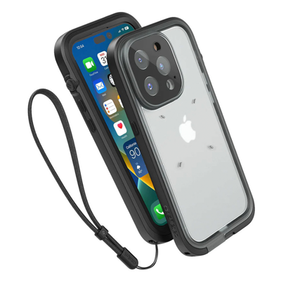 Catalyst Total Protection Waterproof Case iPhone 14 Pro Zwart