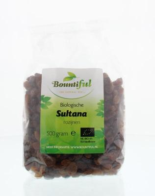 Bountiful Sultana rozijnen bio 500 Gram