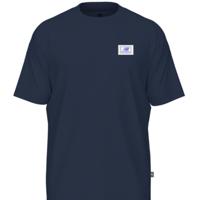 New balance Woven Label Casual T-shirt Heren L - thumbnail