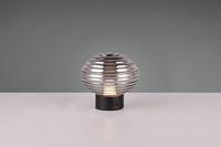 Trio Oplaadbare tafellamp zwartEarl smoke glas - R57771154 - thumbnail