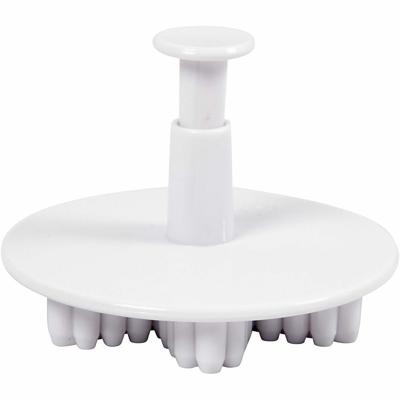 Creativ Company Uitsteekvormen met stempel, sneeuwvlok, d 3,2+4,8+6,5 cm, wit, 3 stuk/ 1 doos