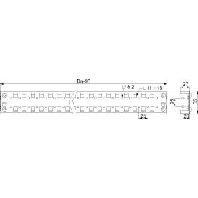 Schneider Electric NSYSUCR6530 NSYSUCR6530 (b x h) 65 mm x 300 mm Staal 1 stuk(s) - thumbnail