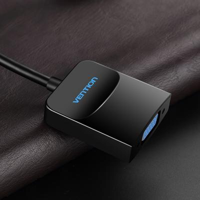 Adapter Mini Display Port naar HDMI Vention HBFBB Zwart 15 cm - thumbnail