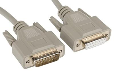 Phoenix Contact Aansluitkabel Serieel, Parallel [1x D-sub bus 15-polig - 1x D-sub stekker 15-polig] 2.00 m Wit