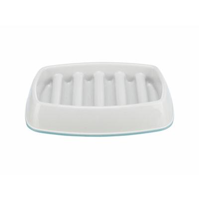 Voerbak voor honden Trixie Slow Feeding Grijs Ø 11 cm Ø 9 cm 250 ml 300 ml 46 × 11 × 30 cm