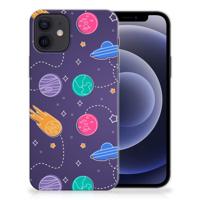 iPhone 12 | 12 Pro (6.1") Silicone Back Cover Space - thumbnail