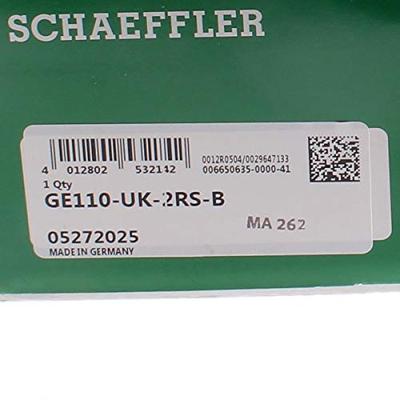 INA Scharnierlager, radiaal GE110-UK-2RS-B