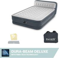 Intex 64448ND DuraBeam UltraPlushHeadboard Luchtbed (l x b x h) 236 x 152 x 86 cm Wit, Grijs - thumbnail