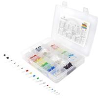 Quadrios LED-assortiment Rood, Groen, Geel, Blauw, Koud-wit, Warm-wit 3 mm, 5 mm 20 mA 2.0 V - thumbnail