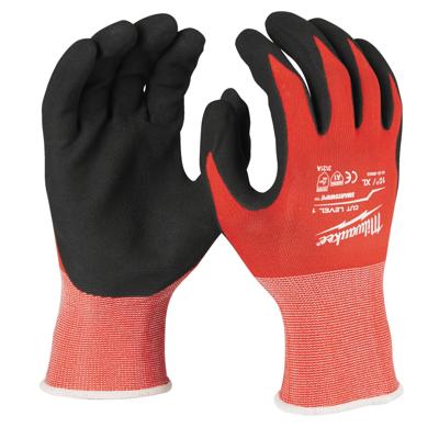 Milwaukee Snijklasse 1gedimde handschoenen. Cut Niveau 1 Handschoenen - XL / 10 - 1pc - 4932471418 Milwaukee Snijklasse 1gedimde handschoenen. Cut Niveau 1 Handschoenen - XL / 10 - 1pc - 4932471418
