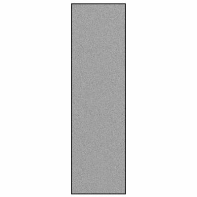 Deurmat 115x400 cm grijs