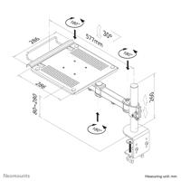 Neomounts by Newstar NOTEBOOK-D100 laptopsteun - thumbnail