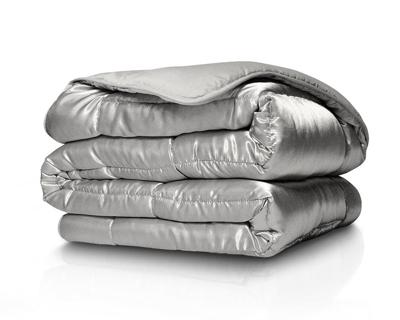 MPS - Eazzzy Quilt Satin - Grijs - 240 x 200