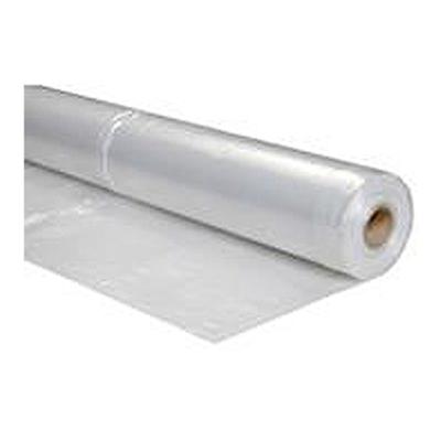 Foliefol bouwfolie - T100 - transparant - 50 x 6 meter - 0.027 mm dik