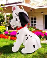 Disney Tuinbeeld 3d dalmatiers 40cm - thumbnail