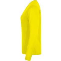 JAKO 6475D Shirt Run 2.0 Lm Dames - Fluogeel - 40 - thumbnail