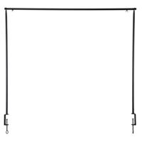 Esschert Design tafelstang decoratief met klem zwart - thumbnail