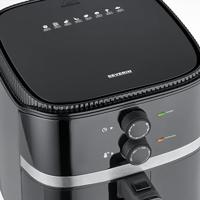 Severin FR2452 - Heteluchtfriteuse - Friteuse 5l - zwart - thumbnail