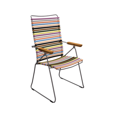 Houe Click Position tuinstoel Multi Color 1 Houe Click Position tuinstoel Multi Color 1