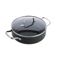 Dagelijkse kost stoofpan met deksel 24cm 3,1L - thumbnail