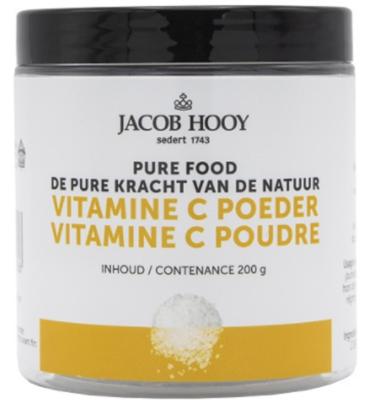 Jacob Hooy Pure food vitamine C poeder 200 Gram