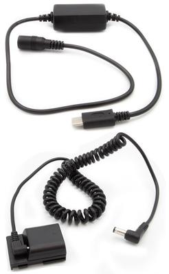 Dummy accu USB-C adapterset DR-700 voor o.a. Canon EOS 350D en EOS 400D