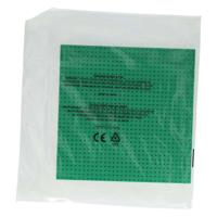 Bouwplaat voor Miniblokjes Groen - 25x25cm - thumbnail