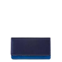 Mywalit leren portemonnee Medium Purse donkerblauw/blauw - thumbnail
