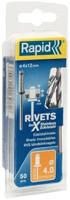 Rapid RVS klinknagel Ø4.0 x 12 mm - 5000394 - thumbnail