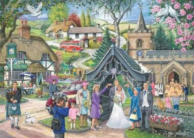 No.4 - Wedding Day Puzzel 1000 Stukjes No.4 - Wedding Day Puzzel 1000 Stukjes