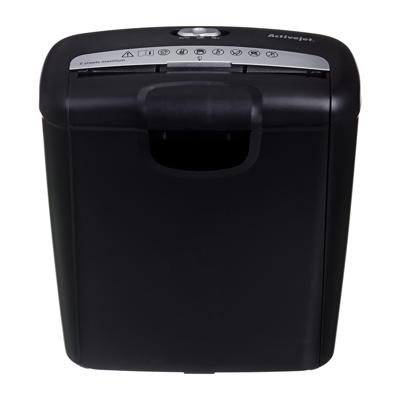 Activejet Shredder ASH-0601S papiervernietiger Reepversnippering 22 cm Zwart - thumbnail