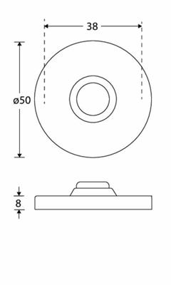 Beldrukker Vivo rond MMC