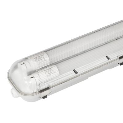 10x LED TL Armatuur 120 cm - 4000K Neutraal wit- 2x18 Watt - IP65 Waterdicht