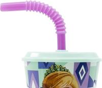 Beker met Rietje Frozen CZ11363 430 ml - thumbnail