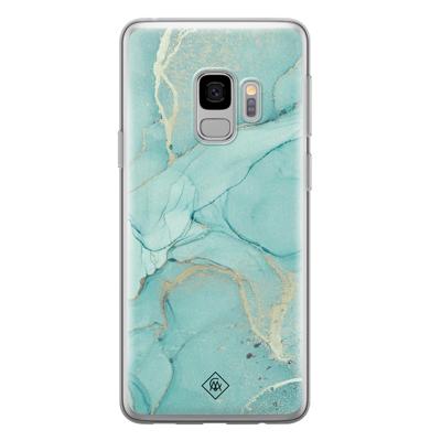 Samsung Galaxy S9 siliconen hoesje - Touch of mint Samsung Galaxy S9 siliconen hoesje - Touch of mint