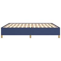 Boxspringframe stof blauw 180x200 cm - thumbnail