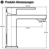 Cornat Noir Square 1Gr-Mengkraan Wastafel - NERSE1 - thumbnail