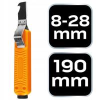 Neo Kabelmes | Met haak 4-28mm - 6480130 - thumbnail